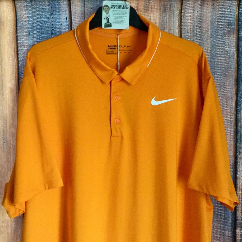 NEW Nike DriFit Standard Fit Golf Polo Shirt